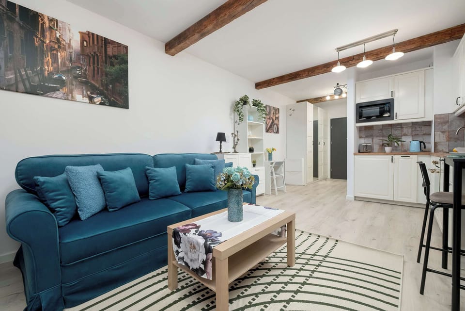 The living area offers a perfect blend of comfort and modern style.