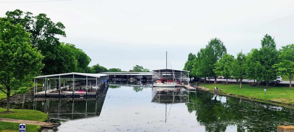 Turtle Bay, Marina, a 2-minute walk from the VRBO home.