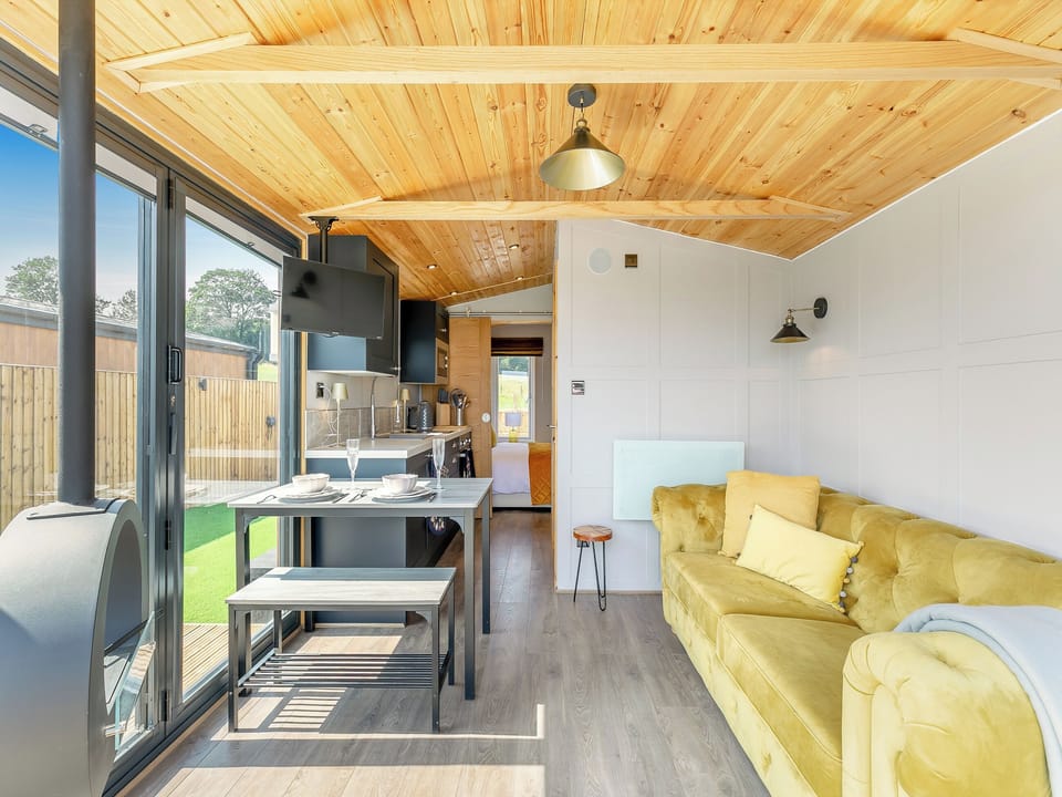 Open plan living space | Sky Lark Lodge - Stone Hall Farm, Dalton, near Wigan