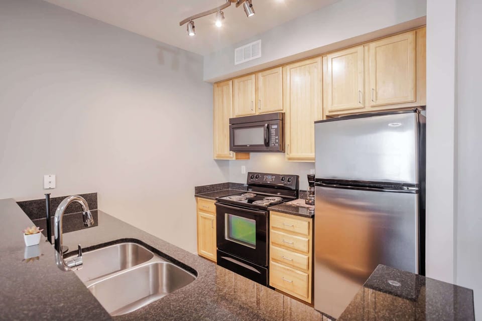 Fully equipped kitchen