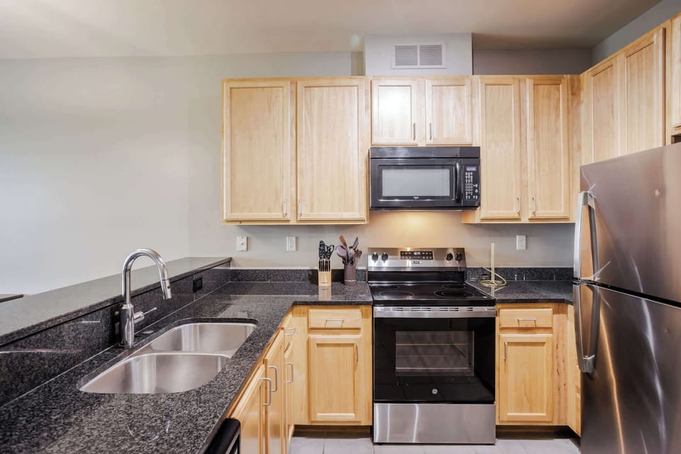 Fully equipped kitchen