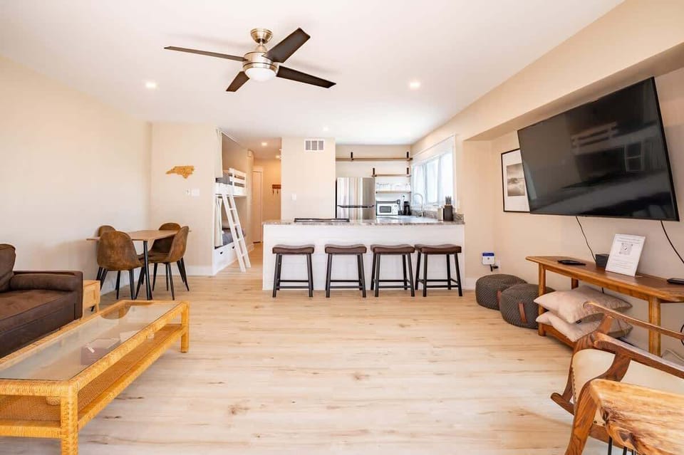 Roomy, light filled Living Space