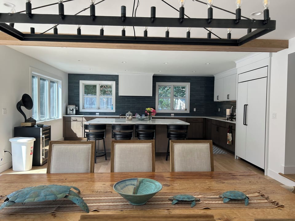 kitchen with sub-zero and wolf appliances