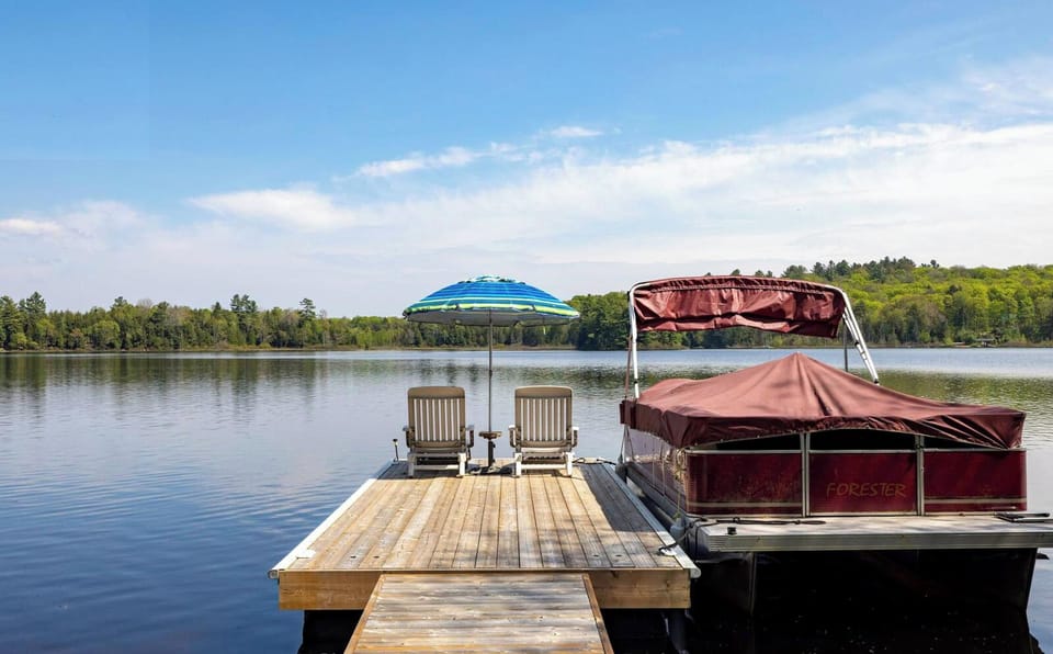 Winders Bay on Echo Lake is a large and sheltered quiet bay on a popular lake