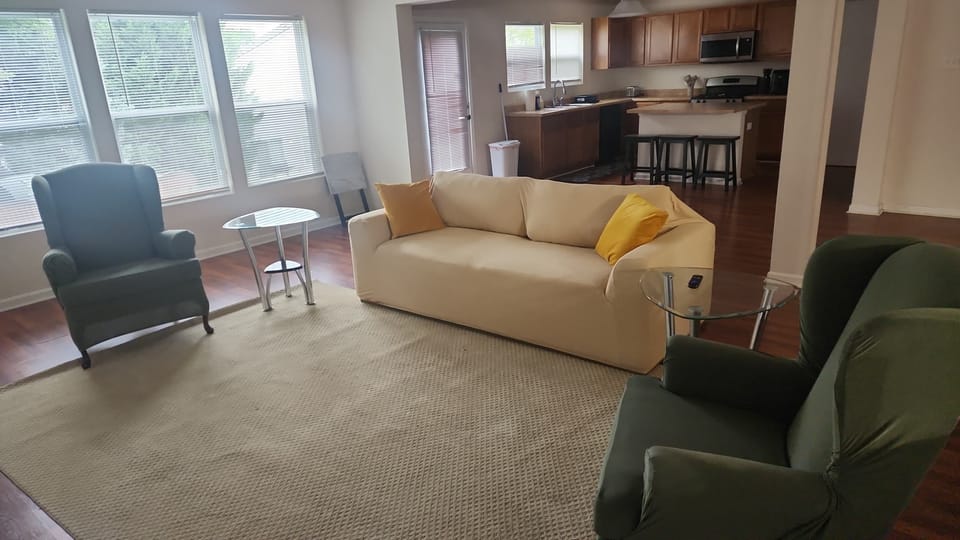 Living Room & Kitchen View