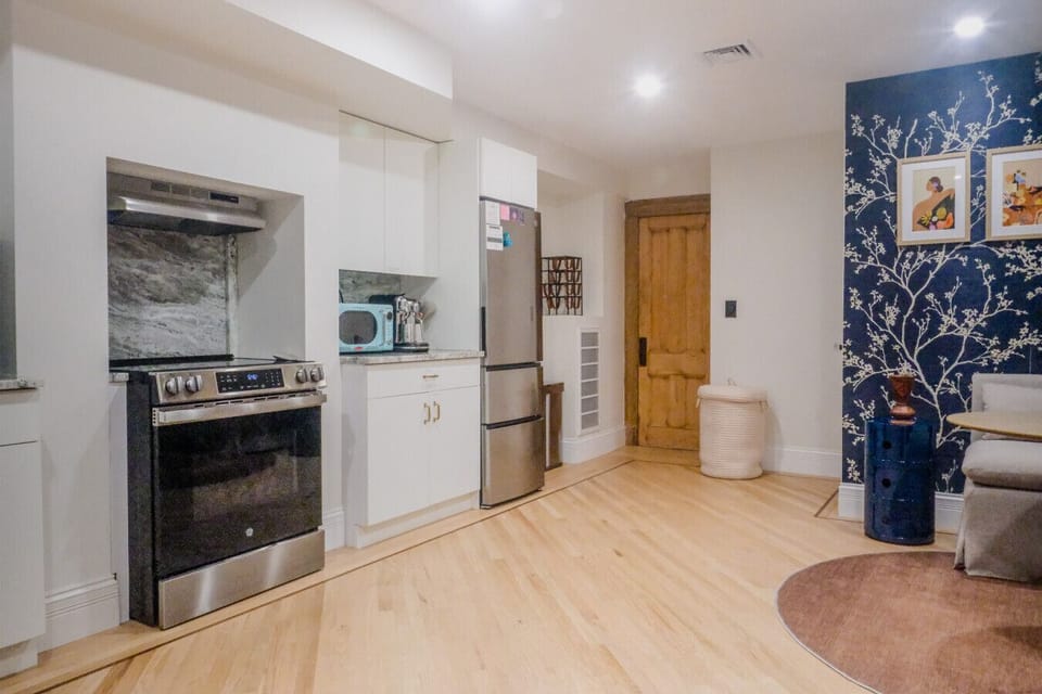 Open Kitchen w/ laundry in unit