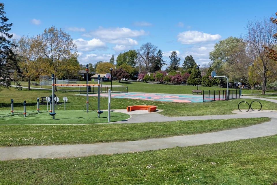 Horner Park's FitCore Extreme workout station.