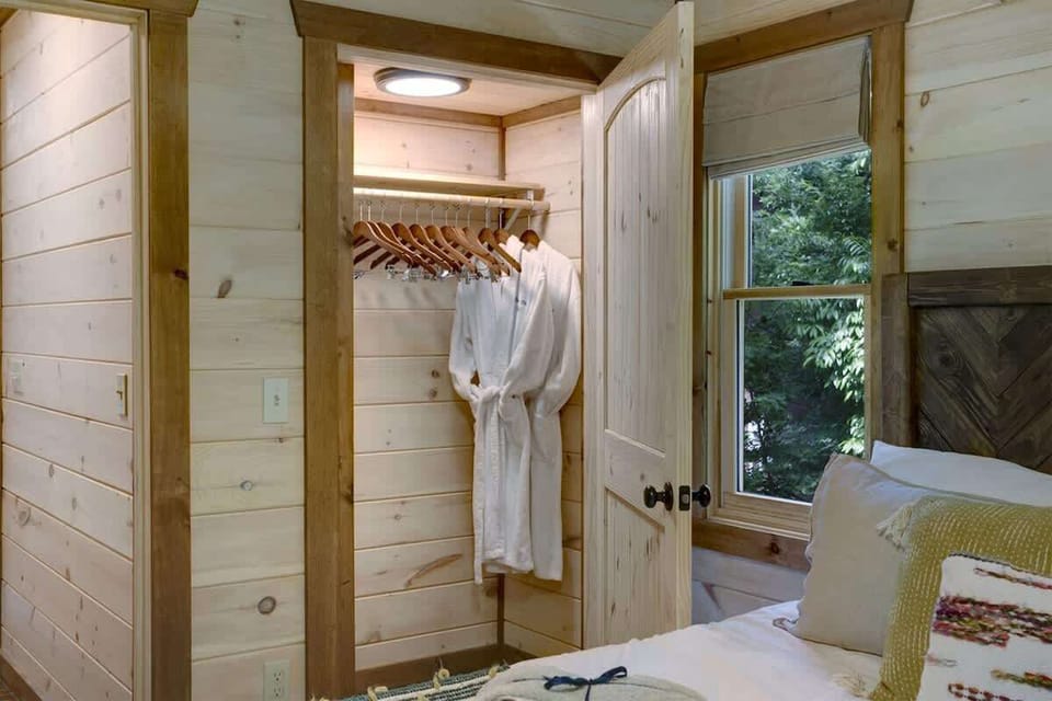 MAIN LVL KING CLOSET w/LUXURY BATH ROBES