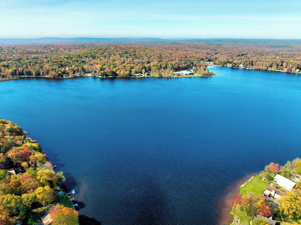 Ariel View Big Lake 