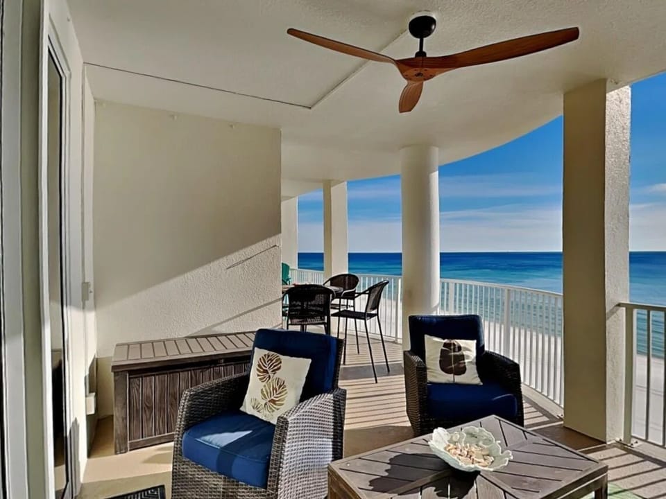 Private Balcony Overlooking the Gulf