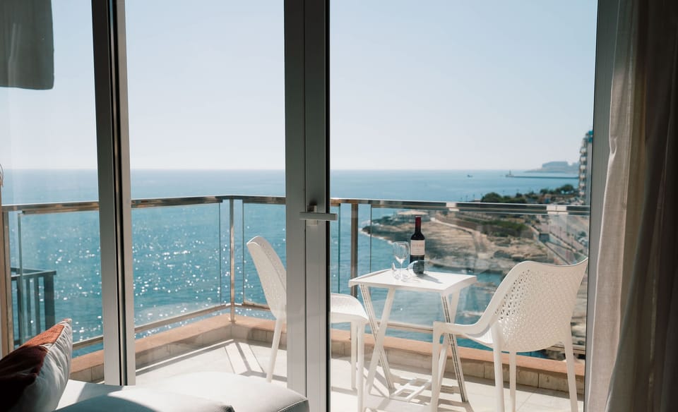 Balcony with the perfect view