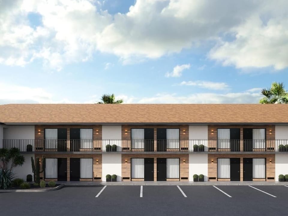 Take in the well-kept exterior with convenient parking nearby.
