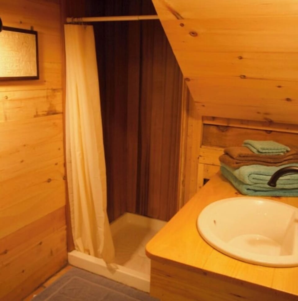 bathroom with shower