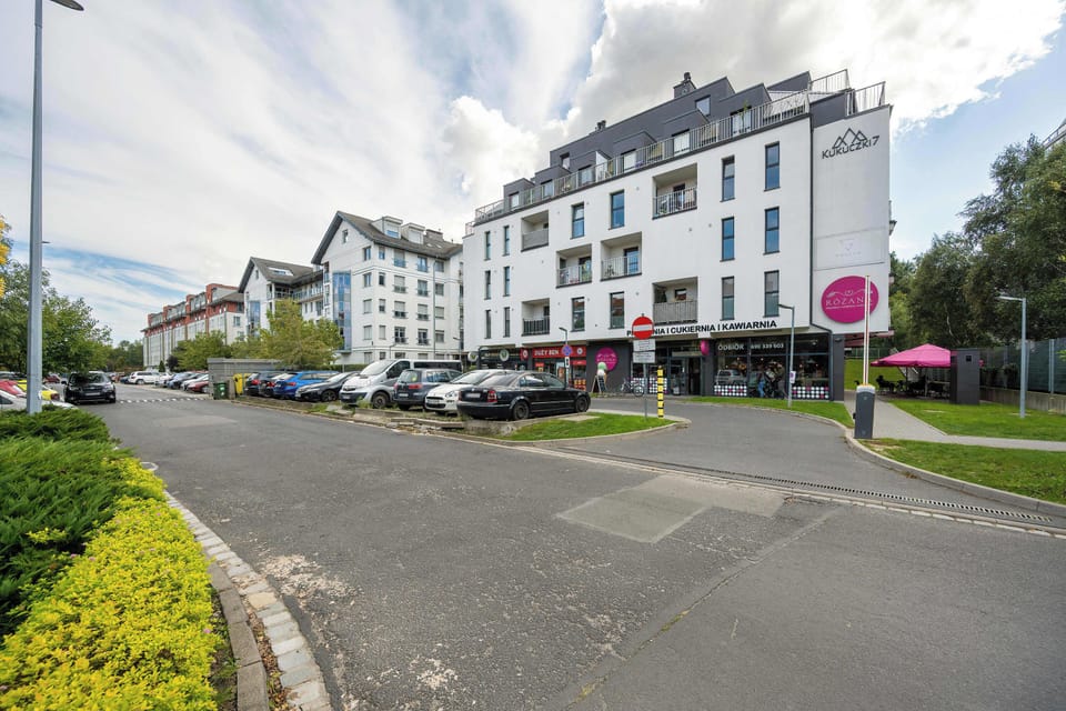 Modern and elegant property building located in green and quiet neighborhood.