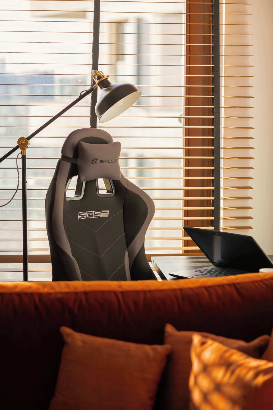 Functional space for comfortable remote work.