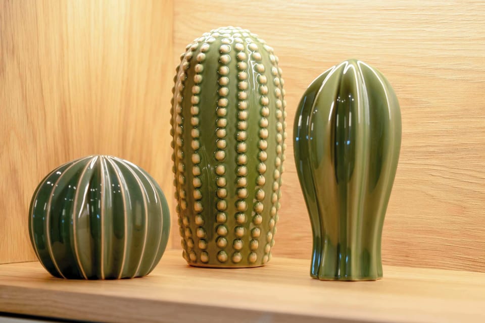 Carefully selected decorative details, which take care of the pleasant atmosphere in the apartment.