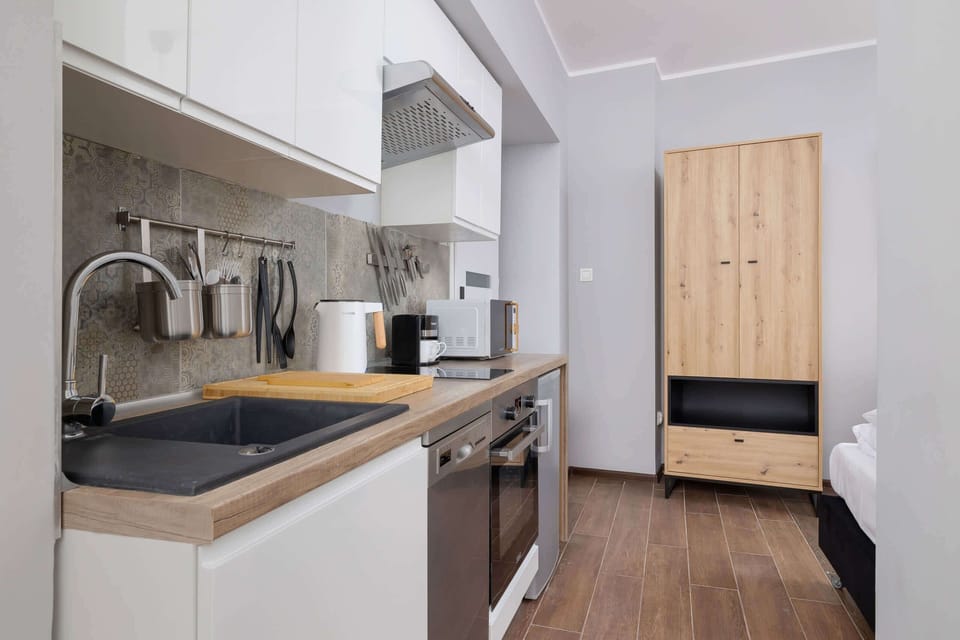 Practical kitchenette