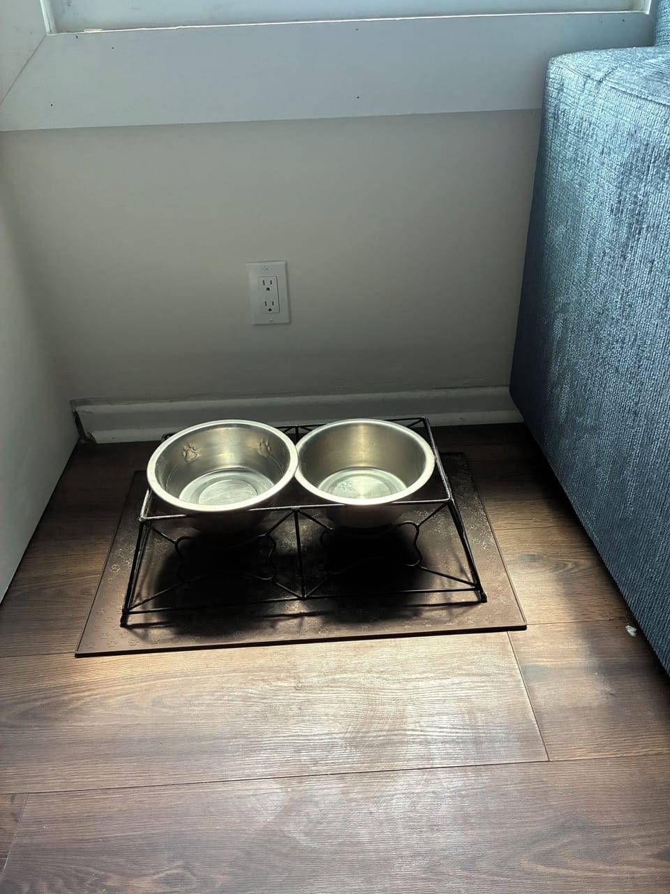 Dog bowls if needed!
