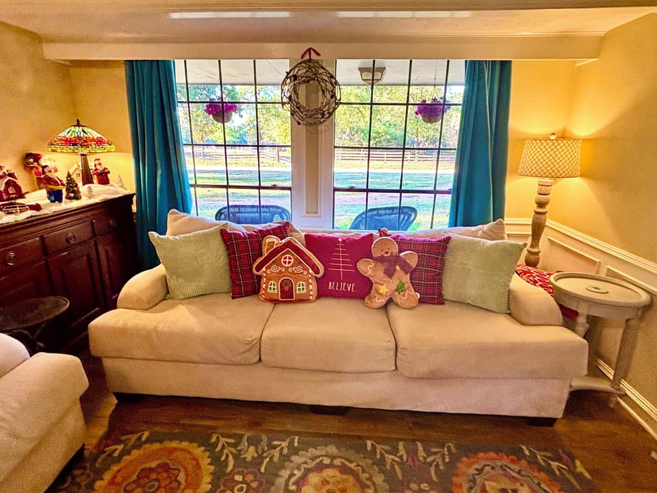Beautiful country views from every window. This is a private, acreage community.
