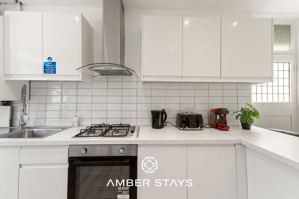 Our kitchen is simple, cozy, and ready for use, with all the essentials to make your meals easy and enjoyable.