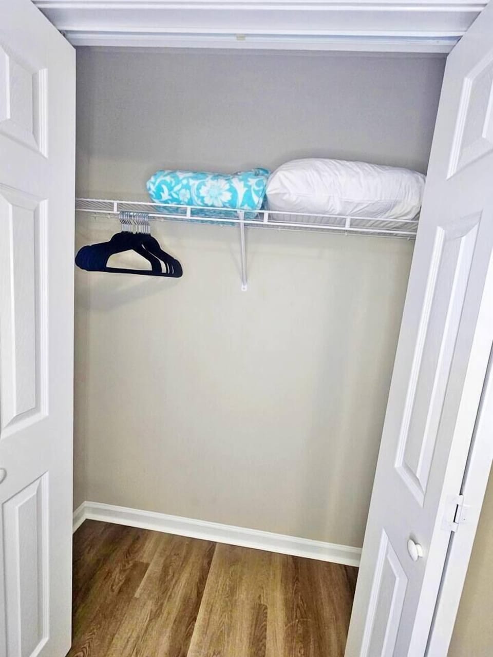 Extra sheets, blankets, and pillows.