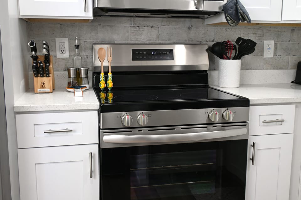 Fully equipped kitchen