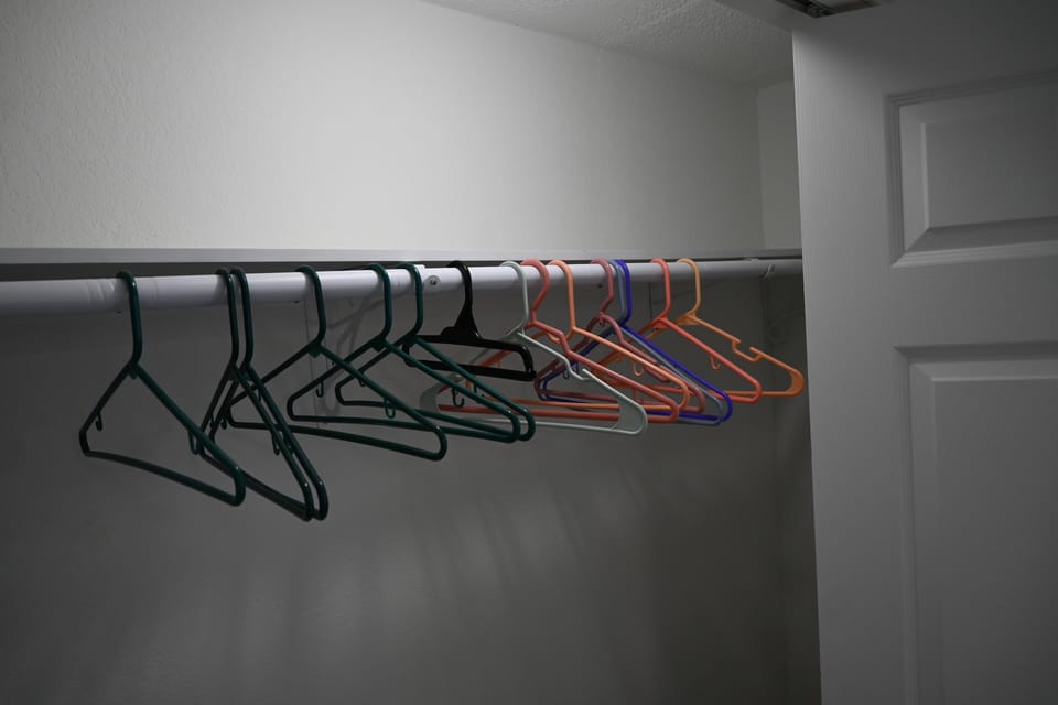 Spacious Closets in Each Bedroom