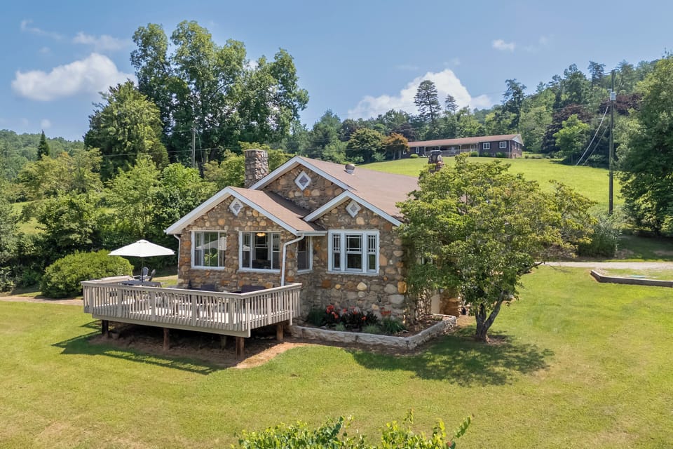 Exterior | Single-Story House | 11 Mi to Downtown Asheville