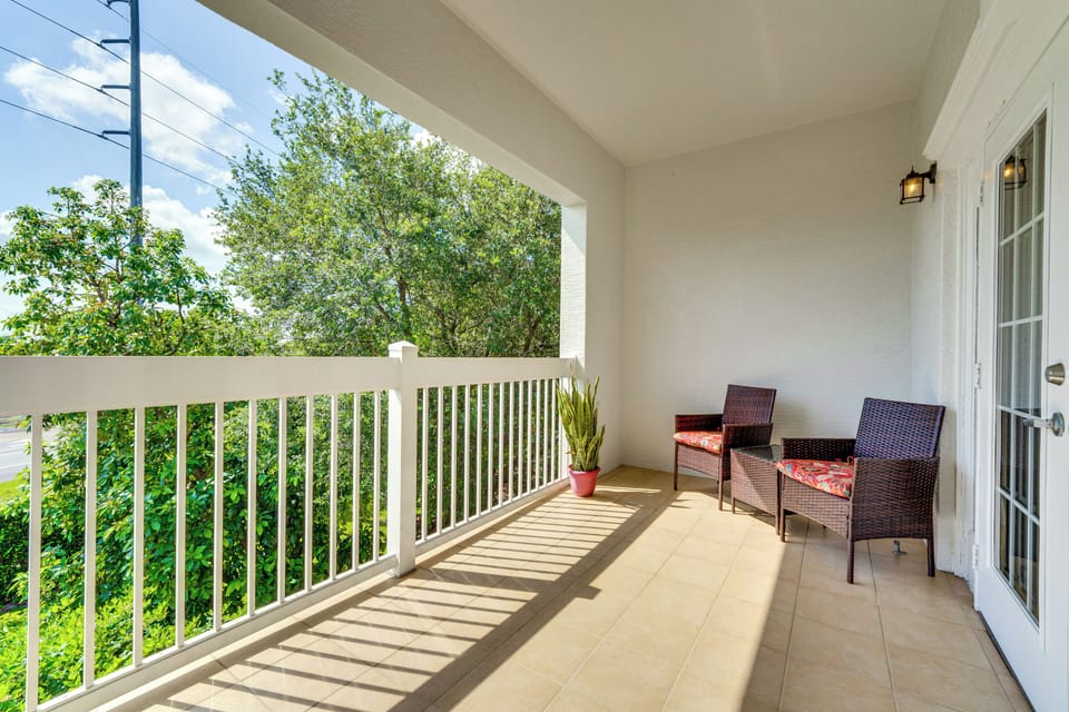 En-Suite Balcony 1 | Single-Story Unit | 3rd-Floor Condo