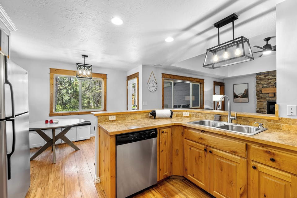 Kitchen- single-level home