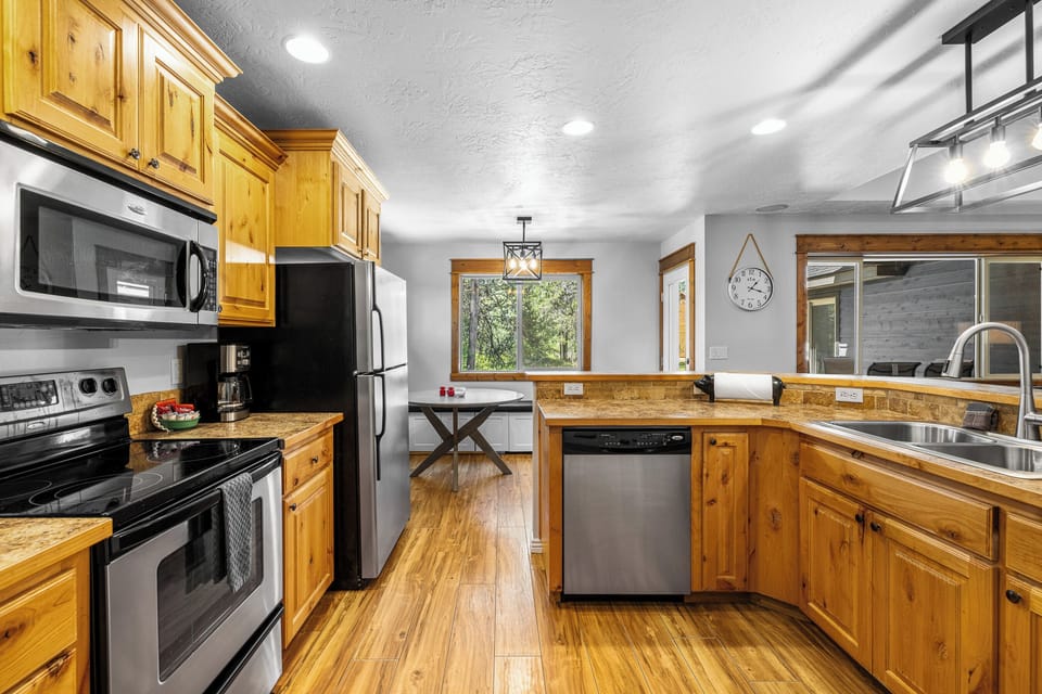 Kitchen- single-level home