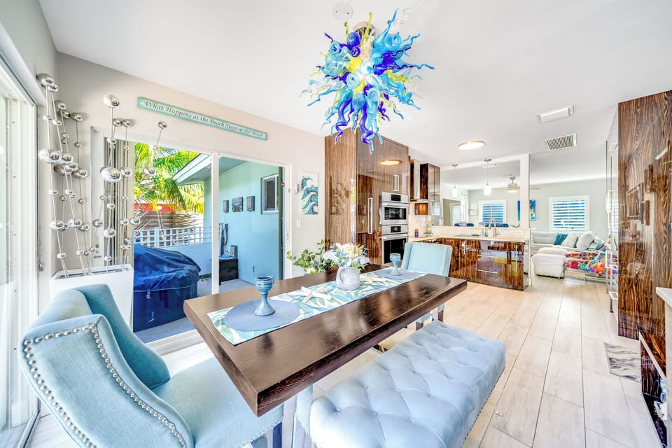 Cook, connect, and create memories in the bright open-concept kitchen.