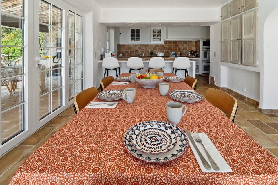 Indoor dining area
