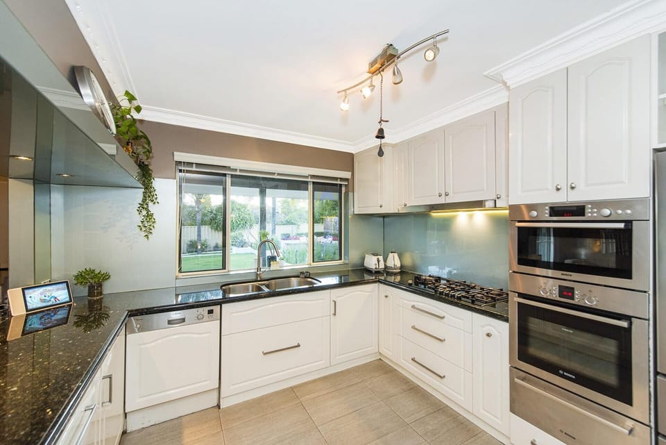 Room to cook, space to gather.
