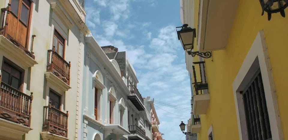 A 7-minute ride to the colorful streets of Old San Juan. Explore pastel facades and cobblestone streets.