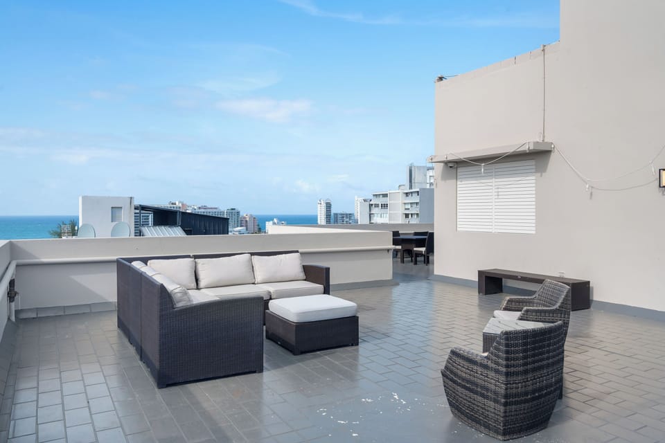 Feel the breeze while unwinding on our comfortable terrace.

