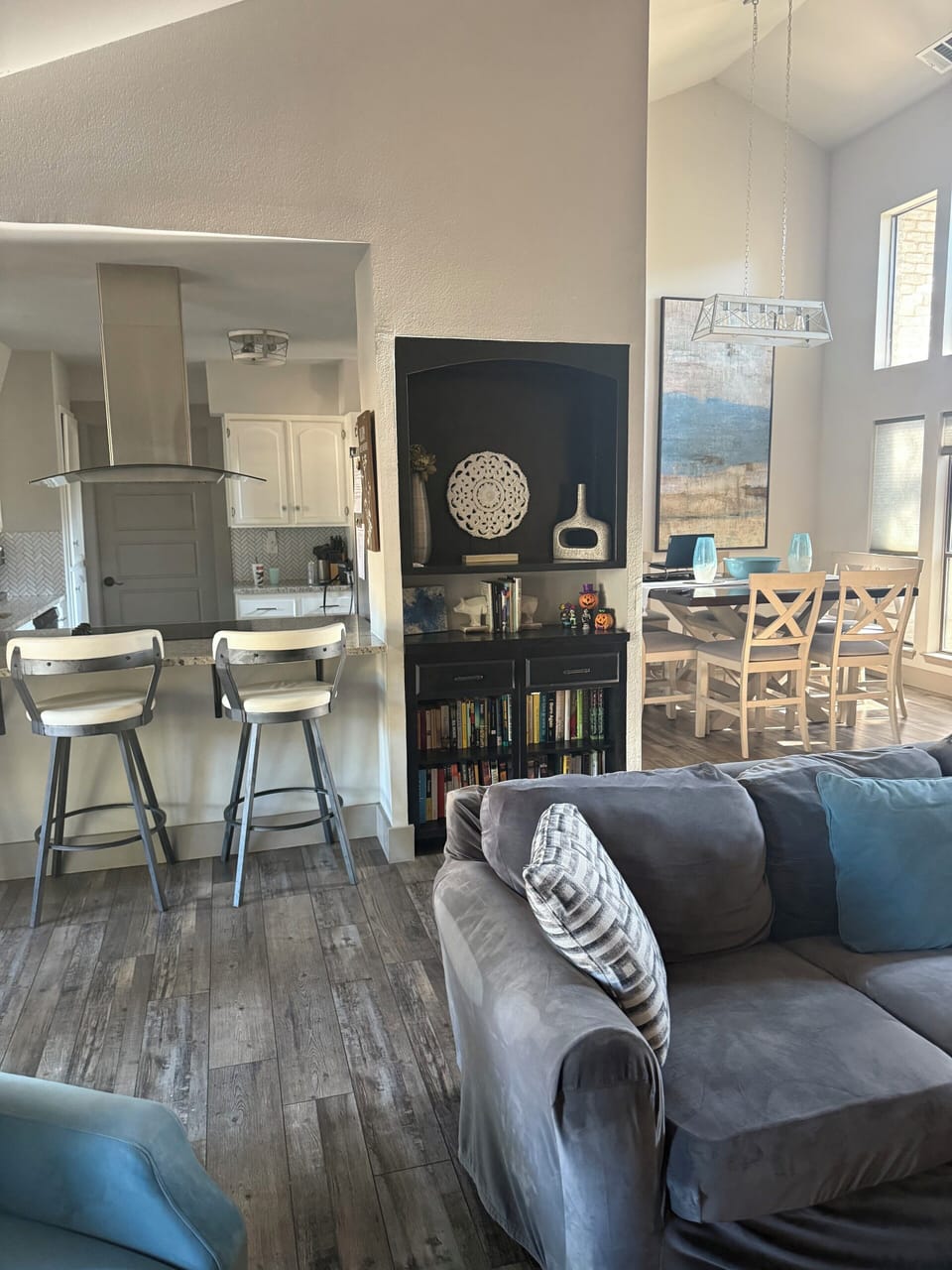 Living, Kitchen and Dining 