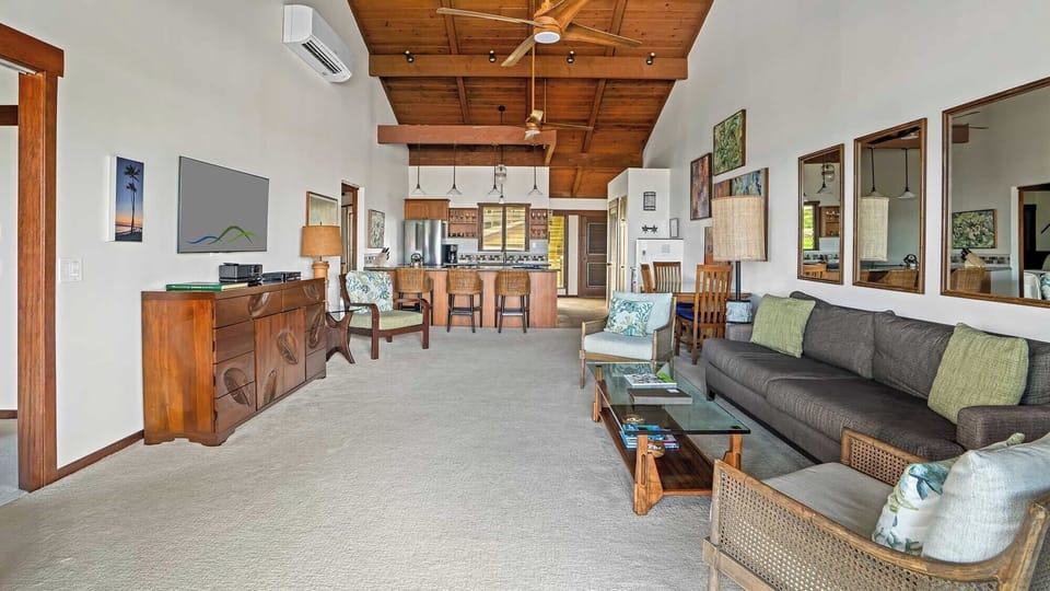 Nihi Kai Villas at Poipu #522 - Living Great Room - Parrish Kauai