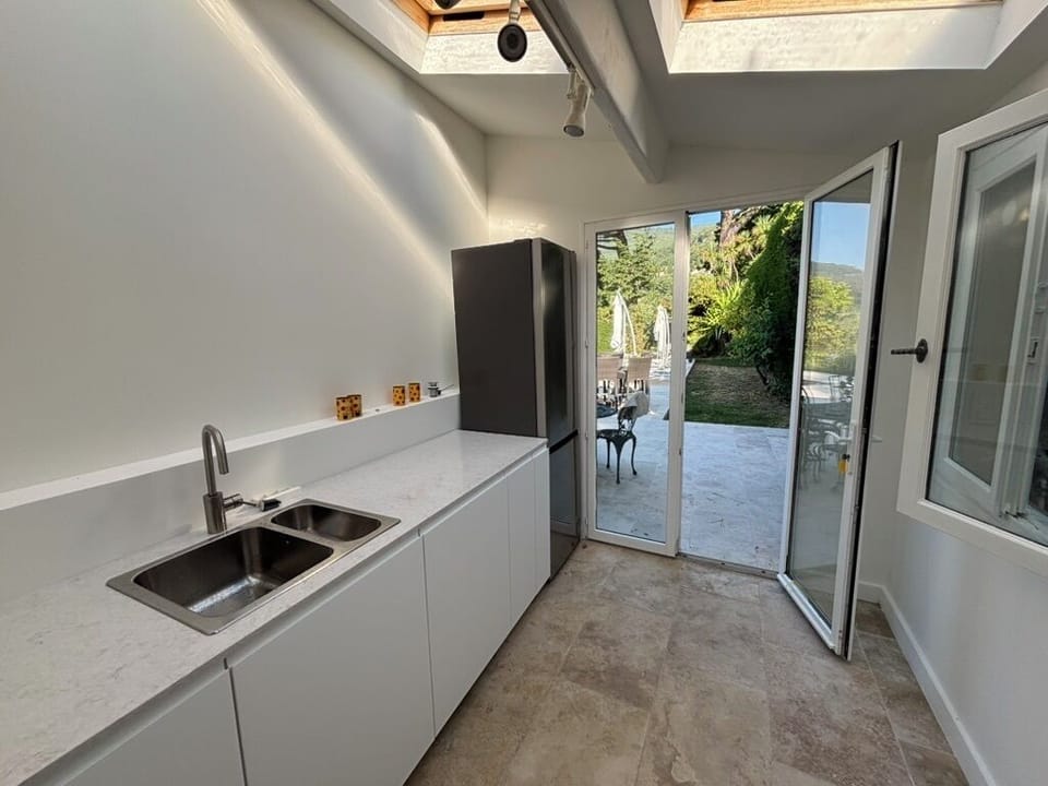 Pool house kitchen
