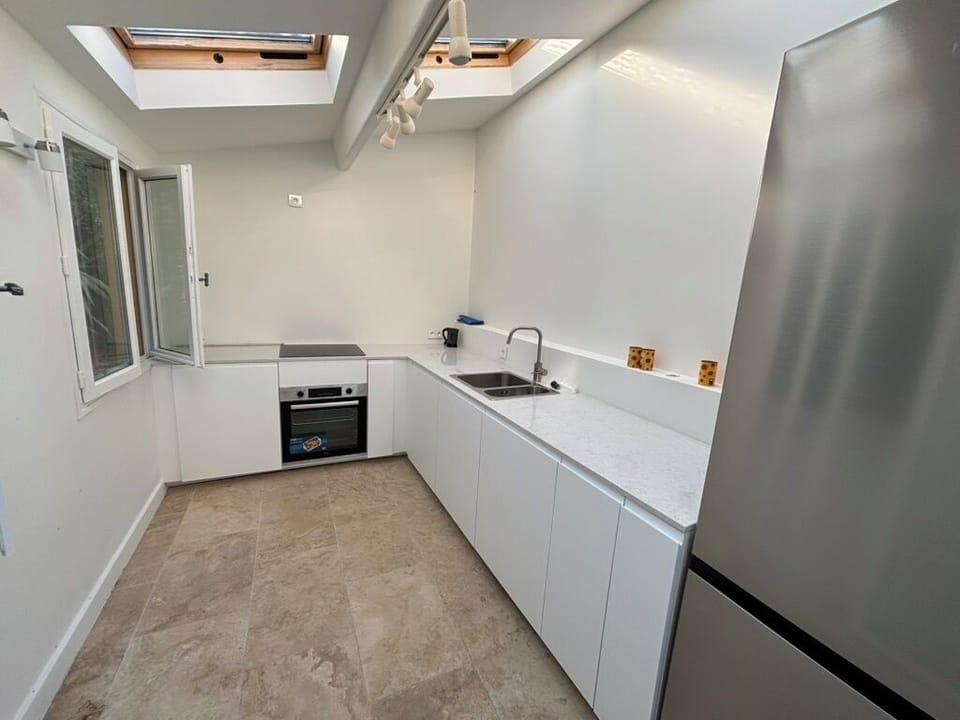 Pool house kitchen