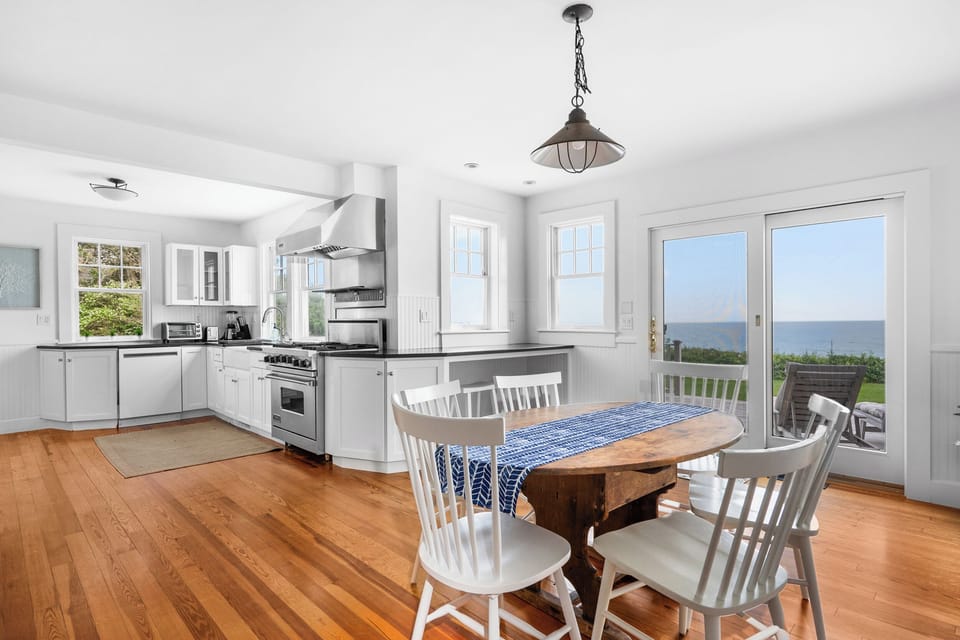 Eat in kitchen with a view