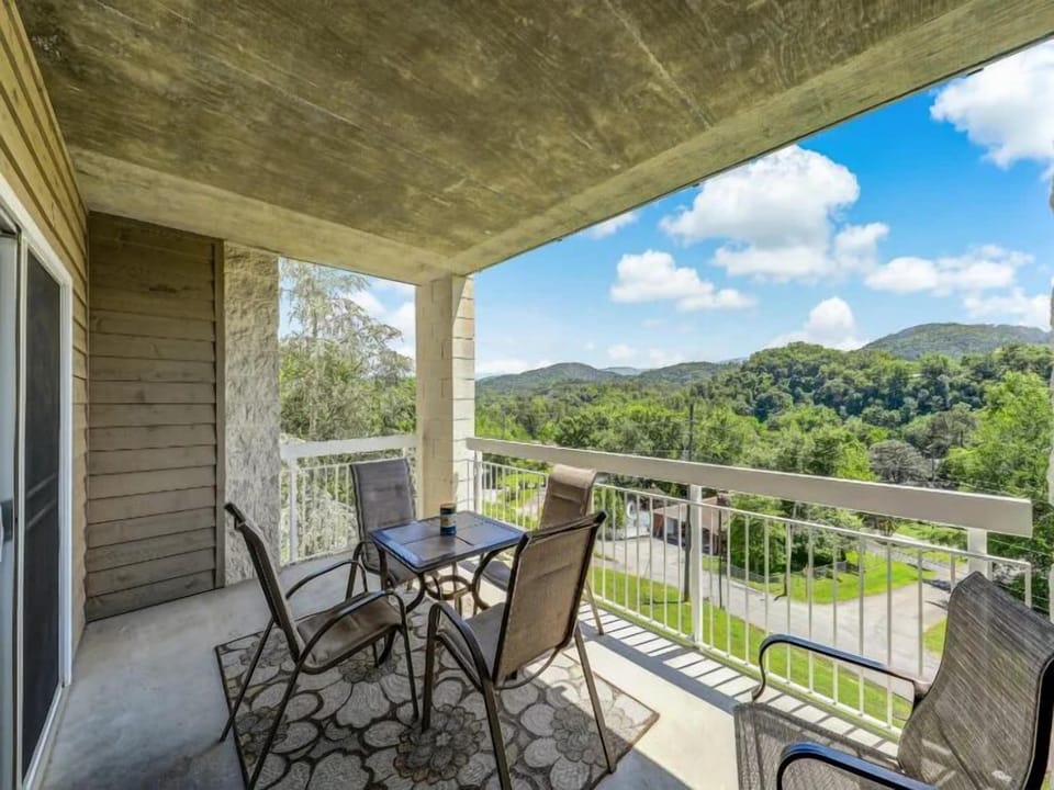Private Balcony with Mountain View from your Pigeon Forge Condo