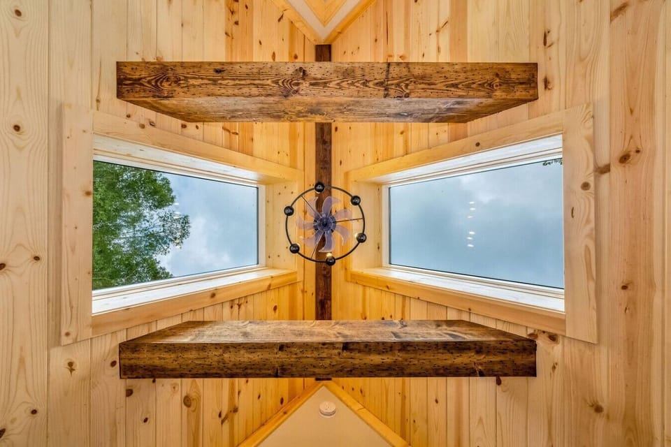 View from the bed