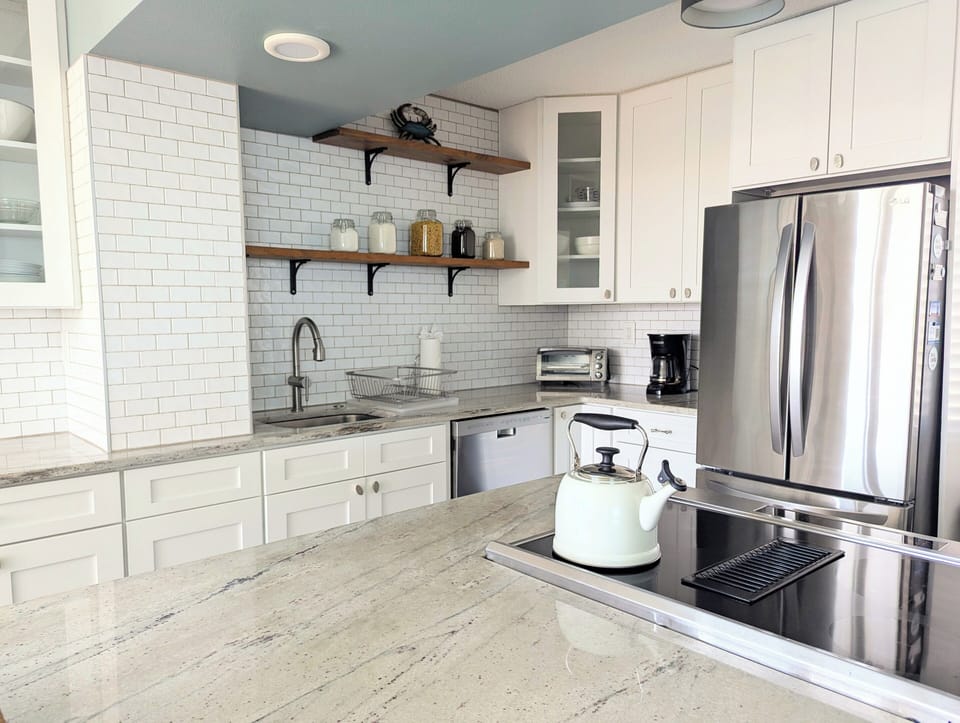 Bright and open fully updated kitchen.