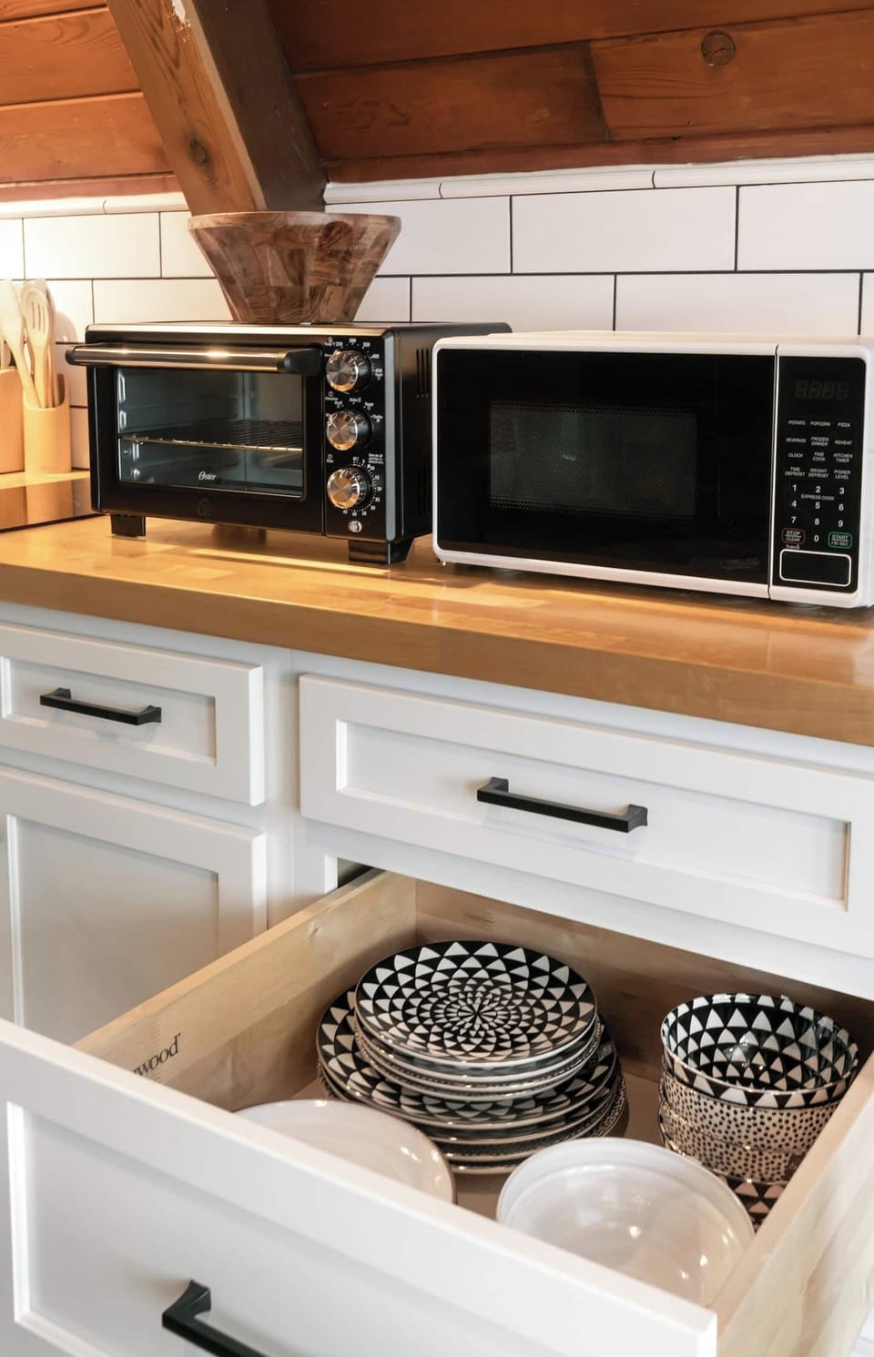  Kitchen has microwave, toaster oven and all kitchen basics including coffee maker, pots/pans, utensils, dishware etc. 