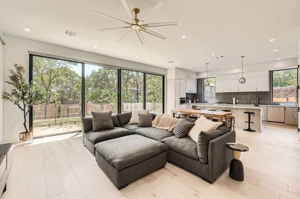 4. A living room designed for relaxation, comfort, and connection.