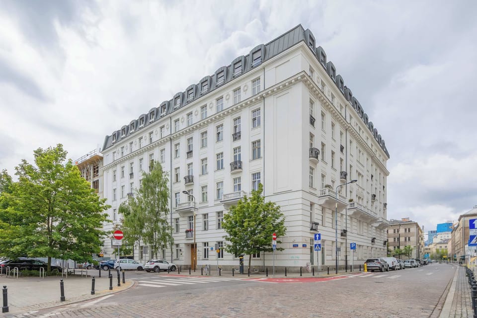 The building is located in the center of the capital.