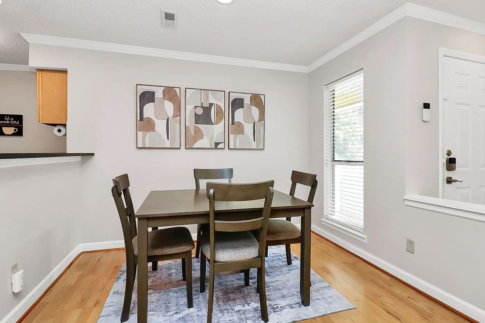 Enjoy a comfortable space to dine in