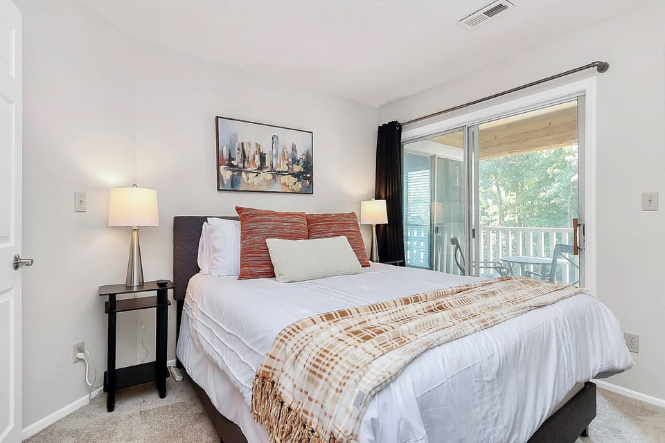 Designed for extended stays — spacious closet and peaceful atmosphere