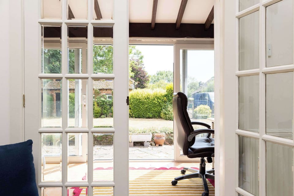A dedicated workspace for those looking to catch up on a bit of work or study during their stay.